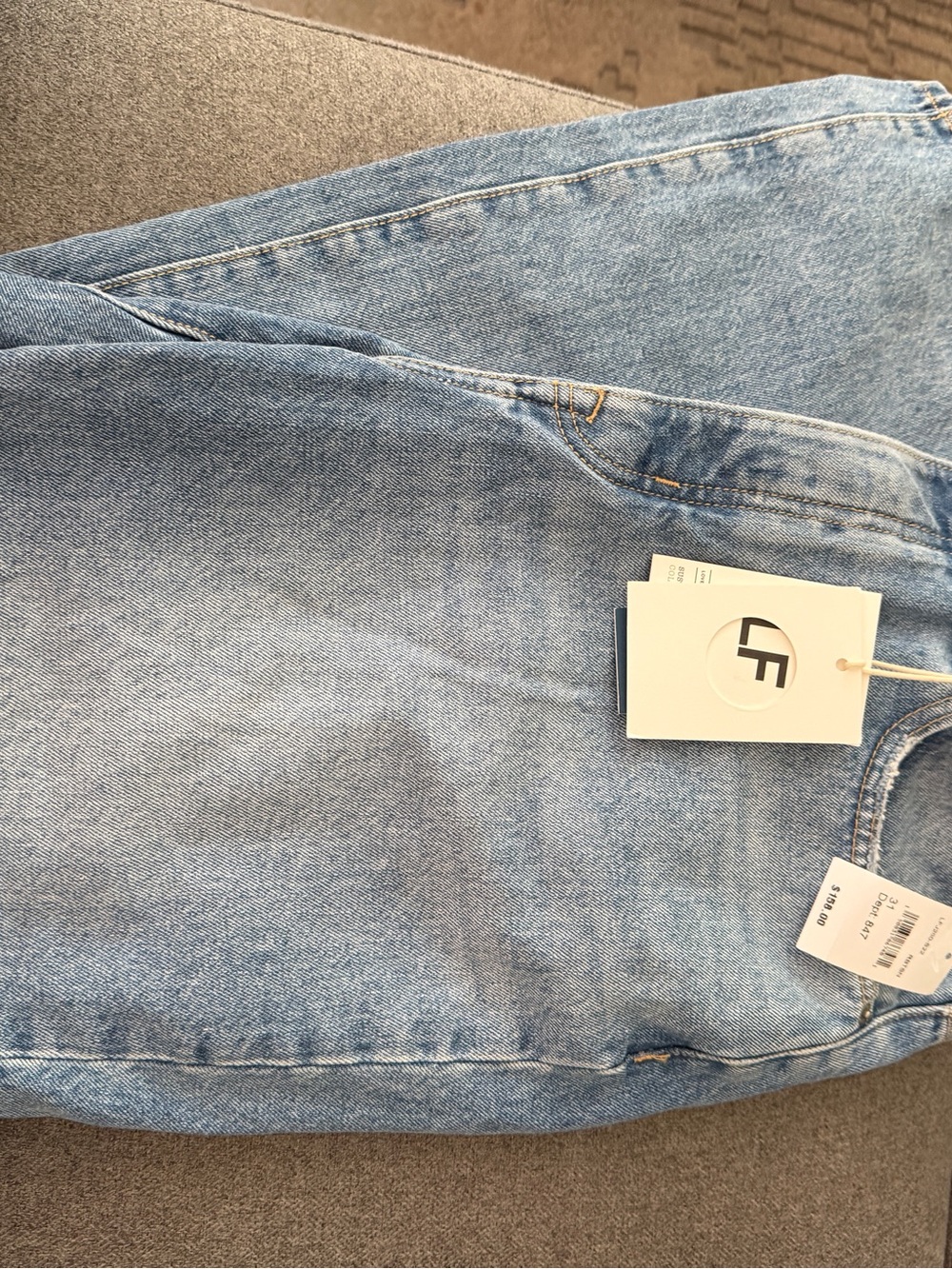 Lovers and friends light blue jeans